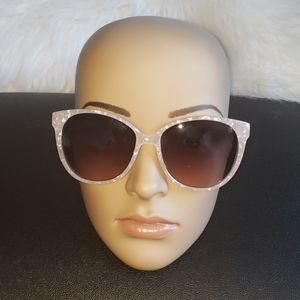 Ann Taylor-pink crystal sunglassses